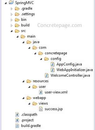 Spring MVC  XmlViewResolver  Example with JstlView and RedirectView