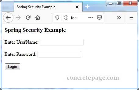 Spring Security XML Configuration Example