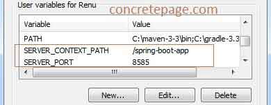 Spring Boot Change Context Path