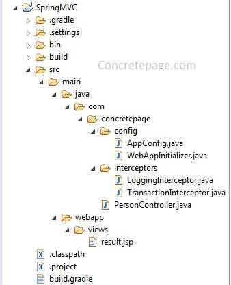 Spring MVC HandlerInterceptor Annotation Example with WebMvcConfigurerAdapter