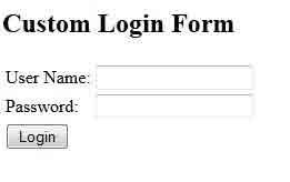 Custom Login Page and Custom Error Message in Spring Security