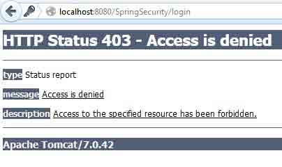 Spring Security using @Secured Annotation